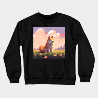 Enchanting Shiba Inu Crewneck Sweatshirt